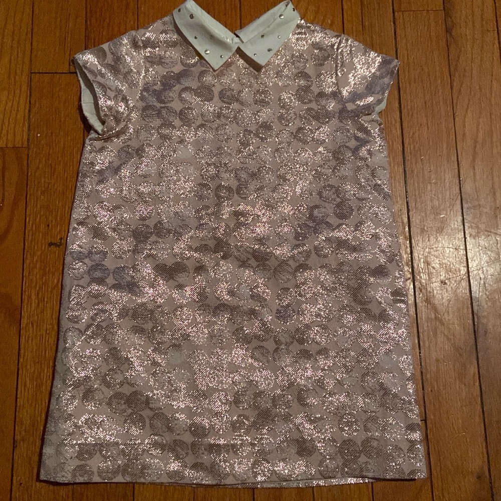 Cute 🥰 Bonpoint Girl’s Foil dress!